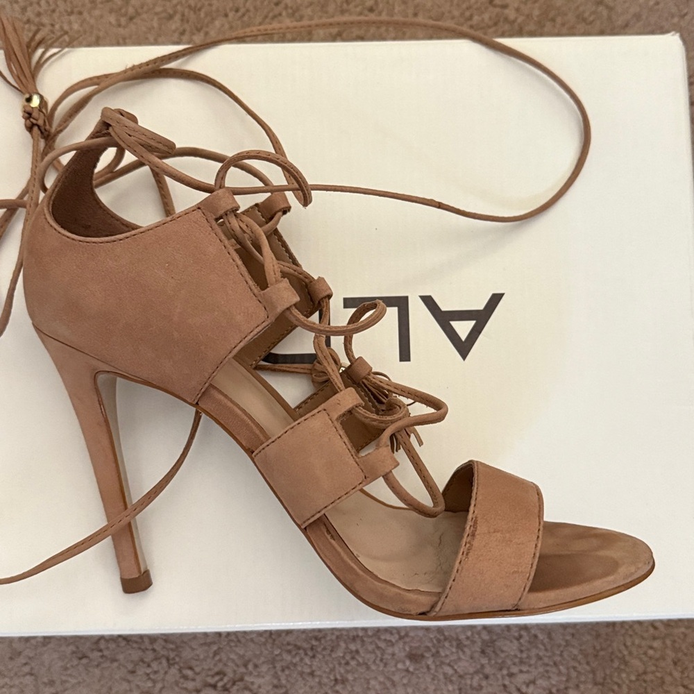Aldo Beige High Heel Sandals